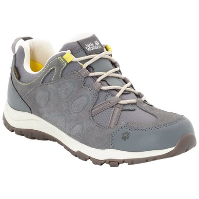 Trailrunningschoen Jack Wolfskin Women Rocksand Texapore Low Tarmac Grey