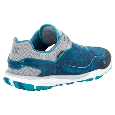 Trailrunningschoen Jack Wolfskin Women Crosstrail Shield 2 Low Celestial Blue
