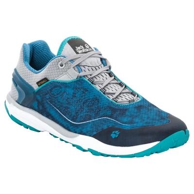 Trailrunningschoen Jack Wolfskin Women Crosstrail Shield 2 Low Celestial Blue
