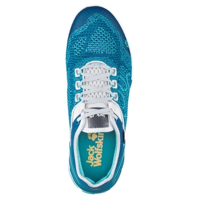 Trailrunningschoen Jack Wolfskin Women Crosstrail Knit Low Celestial Blue