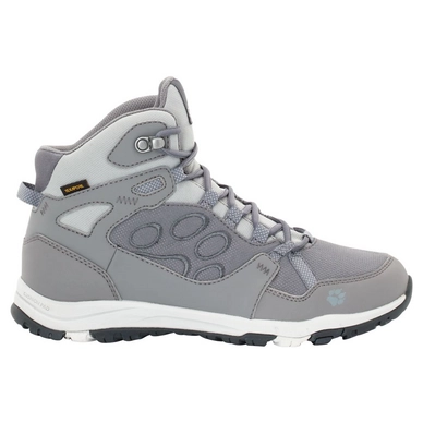 Walking Shoes Jack Wolfskin Women Activate Texapore Mid Tarmac Grey