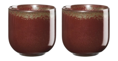 Mug Set ASA Selection Coppa Rusty Red 200 ml (Set of 2)