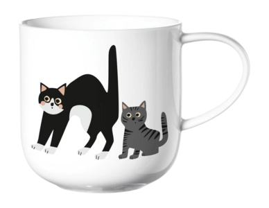 Mok ASA Selection Coppa Surprised Cats 400 ml