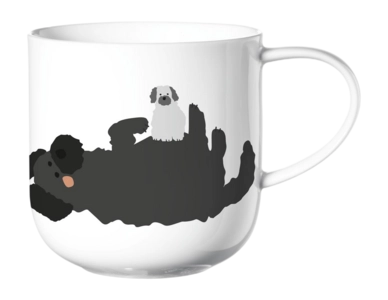 Mug ASA Selection Coppa Fluffy Dogs 400 ml