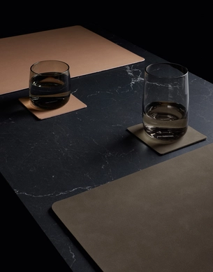 Coaster-Soft-Leather-Glas