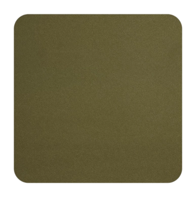 Onderzetter ASA Selection Soft Leather Khaki (Set van 4)
