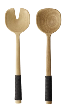 Couvert à Salade ASA Selection Wood Nylon Poignée 31 cm