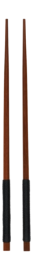 Chopsticks ASA Selection Wood Nylon Handvat (Set van 2)