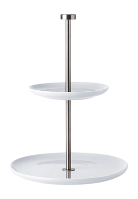 Etagère ASA Selection Grande 2-Laags White 25 cm