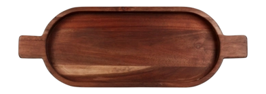 Plat de Service ASA Selection Wood Ovale 49,6 x 18 cm