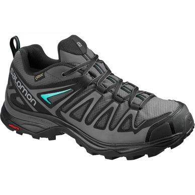 Chaussures de Trail Salomon Women X Ultra 3 Prime GTX Magnet Black Atlantis