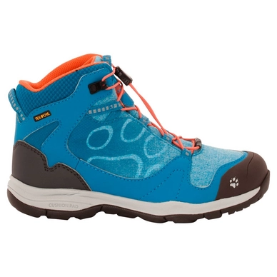 Walking Shoes Jack Wolfskin Girls Grivla Texapore Mid Icy Lake Blue