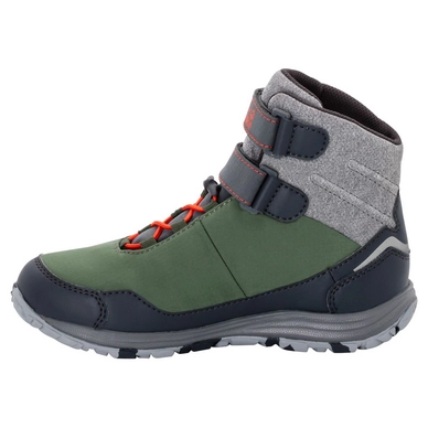Wandelschoen Jack Wolfskin Kids Portland Texapore High VC Woodland Green