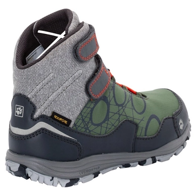 Wandelschoen Jack Wolfskin Kids Portland Texapore High VC Woodland Green