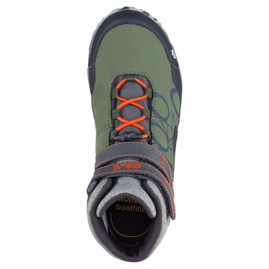 Wandelschoen Jack Wolfskin Kids Portland Texapore High VC Woodland Green