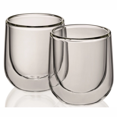 Espressotasse Kela Fontana Transparent 60ml (2-teilig)