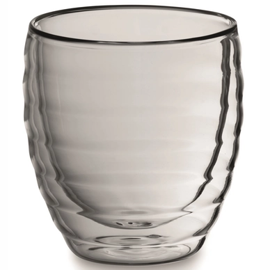 Cappuccino Cup Kela Cesena Transparent 200 ml (Set of 2)