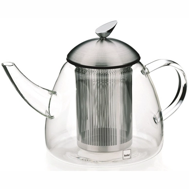 Theepot Kela Aurora met Filter Transparant 1,3L