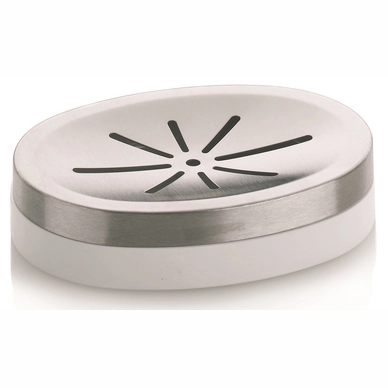 Zeepschaal Kela Lino White