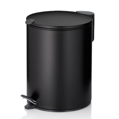 Mülleimer Kela Mats mit Pedal Schwarz 5 Liter