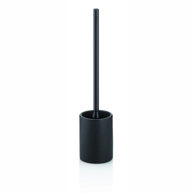 Brosse WC Kela Matsi avec Support Black