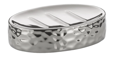 Porte-Savon Kela Sterling Argent