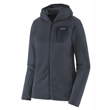 Veste Patagonia Women R1 Air Full Zip Hoody Smolder Blue