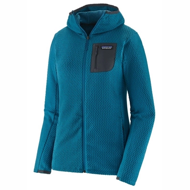 Zip Sweatshirt Patagonia Women's R1 Air Full Steller Blue