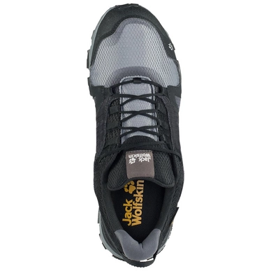 Trailrunningschoen Jack Wolfskin Men Storm Breeze Texapore Low Black