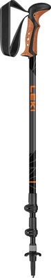 Trekking Pole Leki Khumbu Antishock Dark Anthracite Orange Black (110 - 145 cm)