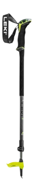 Trekking Pole Leki Guide Lite 2 Carbon Fibre Fibre Dark Anthracite/Neon Yellow/Black 105/150 cm