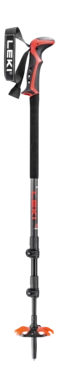 Trekking Pole Leki Haute Route 3 Dark Anthracite/Dark Red/Black 110/150 cm