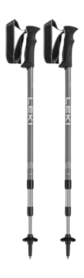 Trekking Pole Leki Voyager Silver-Gray/White - 110 / 145 cm