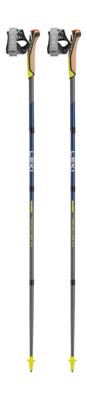 Nordic Walking stok Leki Traveller FX.One Carbon Silver-Gray/Midnight-Blue - 110 cm