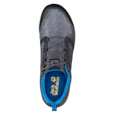 Trailrunningschoen Jack Wolfskin Men Gravity Flex Shield Low Electric Blue