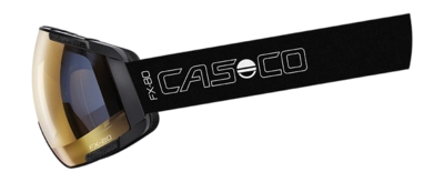 Ski Goggles Casco Unisex FX-80 Strap Vautron+ Black (Medium)