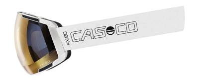 Ski Goggles Casco Unisex FX-80 Strap Vautron+ White (Medium)