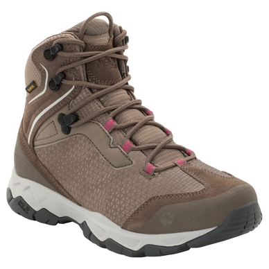 Wandelschoen Jack Wolfskin Women Rock Hunter Texapore Mid Siltstone