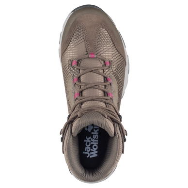 Wandelschoen Jack Wolfskin Women Rock Hunter Texapore Mid Siltstone