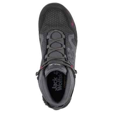 Wandelschoen Jack Wolfskin Women Activate XT Texapore Mid Dark Iron