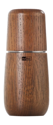 Peper- en zoutmolen Adhoc Yono Bruin 13 cm