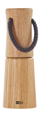 Peper- en zoutmolen Adhoc Yaso Bruin 17 cm