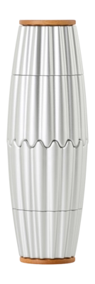 Peper- en zoutmolen AdHoc MagTwo Zilver