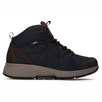 Wandelschoen Xsensible Stretchwalker Men Helsinki Navy Brown