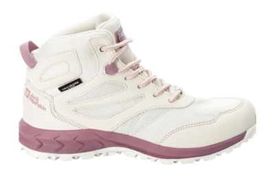 Chaussures de Randonnée Jack Wolfskin Enfant Woodland Texapore Mid Egret
