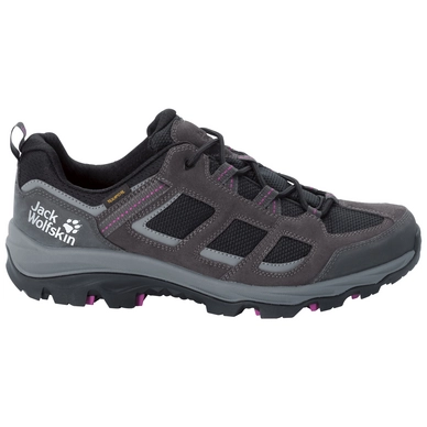 Walking Shoes Jack Wolfskin Women Vojo 3 Texapore Low Dark Steel Purple