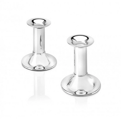 Kandelaar Zilverstad Tube 11 cm (2-Delig)