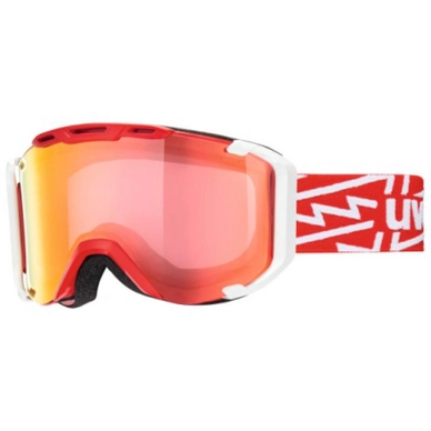 Ski Goggles Uvex Snowstrike VFM Red White
