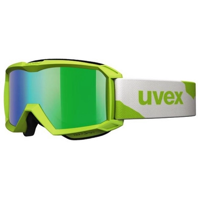 Skibril Uvex Junior Flizz LM Apple Green Mat