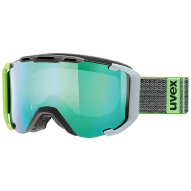 Masque de Ski Uvex Snowstrike FM Black Grey Mat